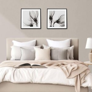 Chambre Élégance – 2 places avec lit et rangement